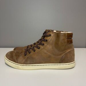 UGG Gradie Trainer for Women Brown Leather Sneakers